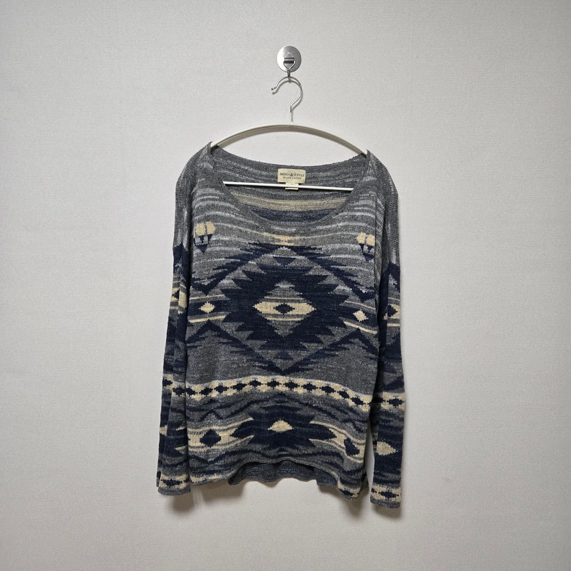 랄프로렌 데님앤서플라이 코튼 니트 / 여성 니트 상품이미지3