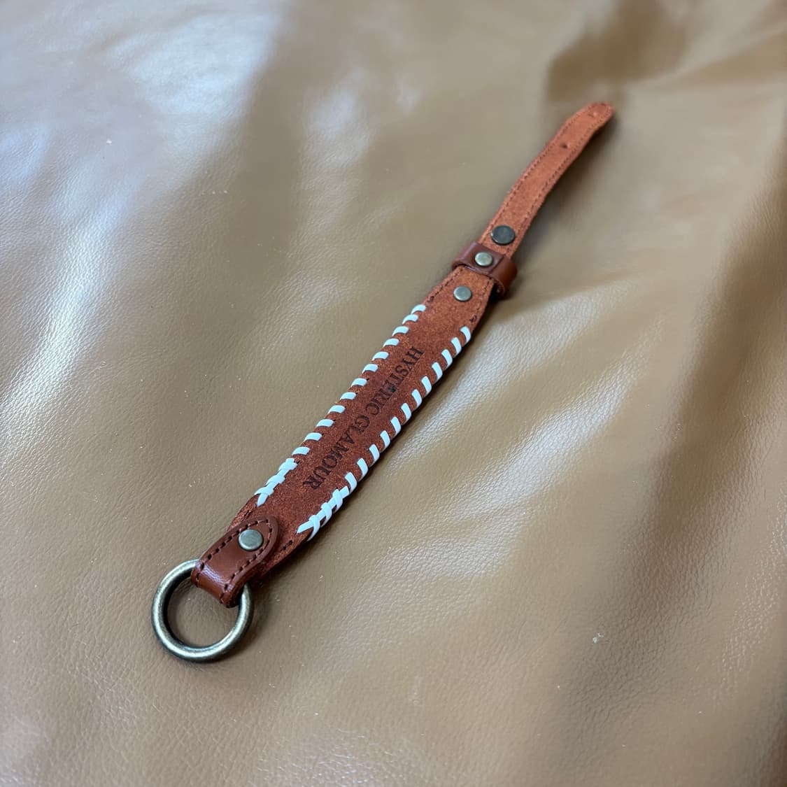 히스테릭글래머 팔찌 퍽 비즈 레더 상품이미지6