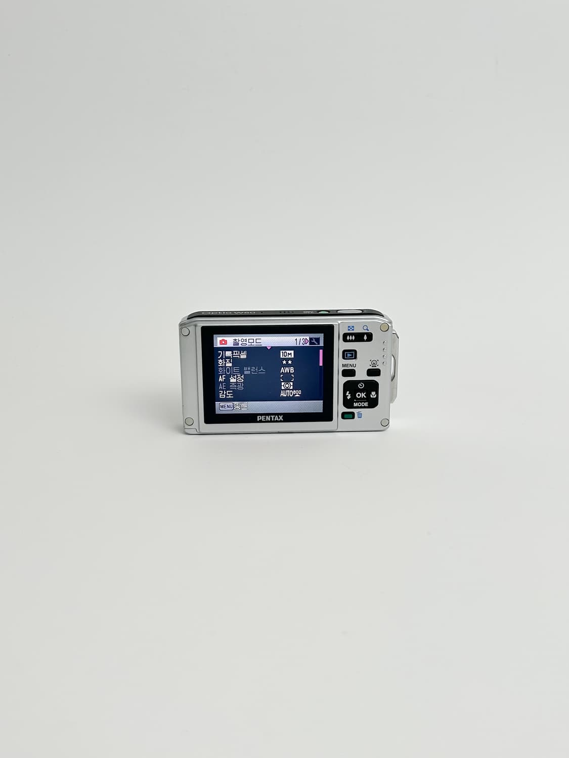 방수디카!) 펜탁스 옵티오 W60 Optio 빈티지 디카 상품이미지3
