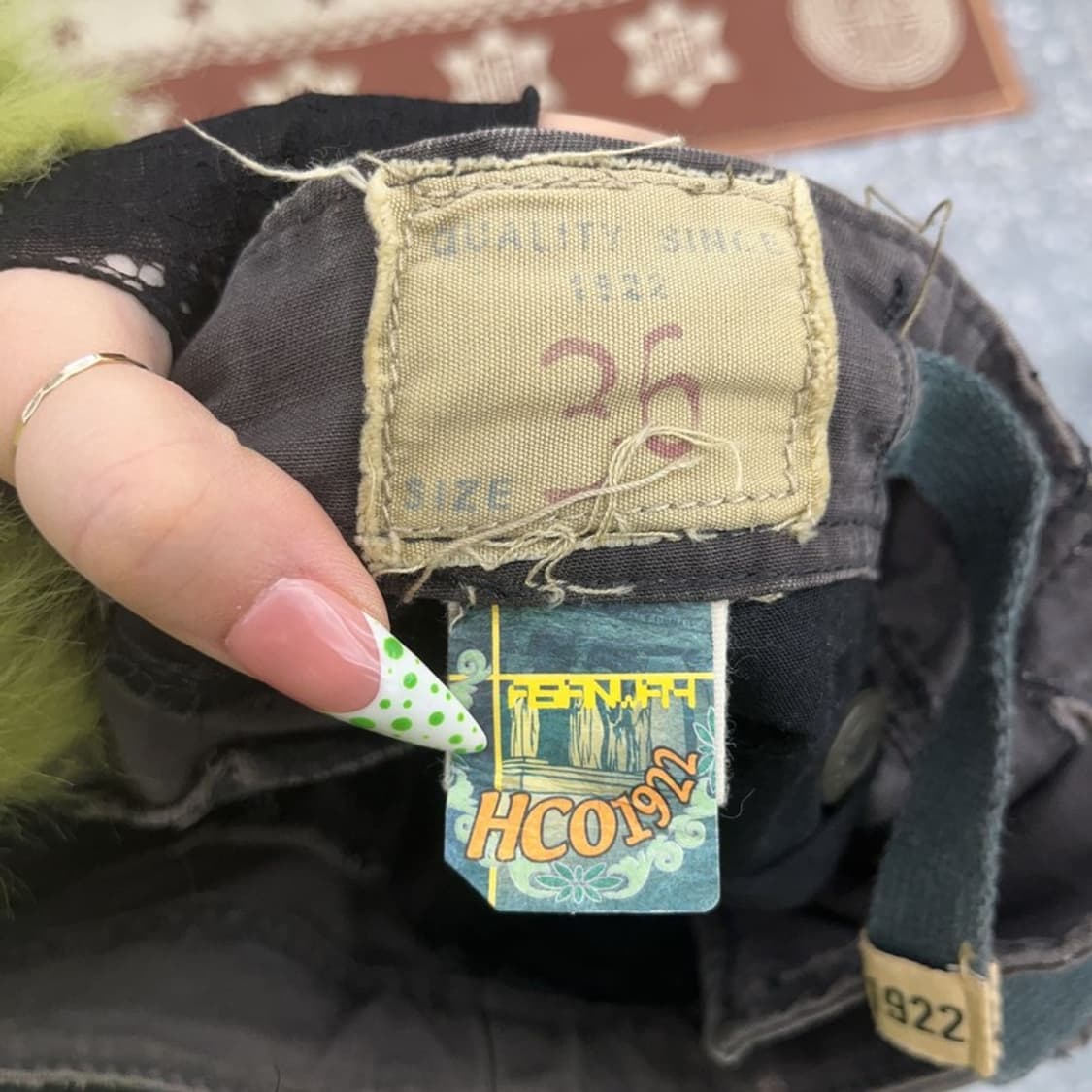 HCO 아메카지 스트릿 힙합 벨티드 카고팬츠 36인치 C08995 상품이미지6