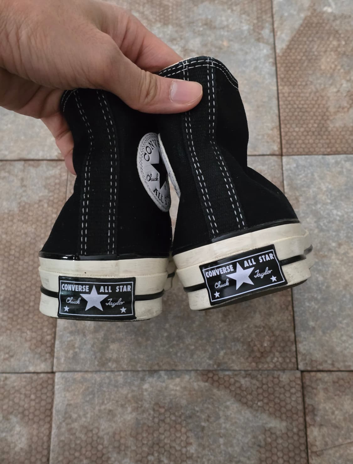 (235)컨버스 척 70 클래식 블랙 하이 상품이미지9