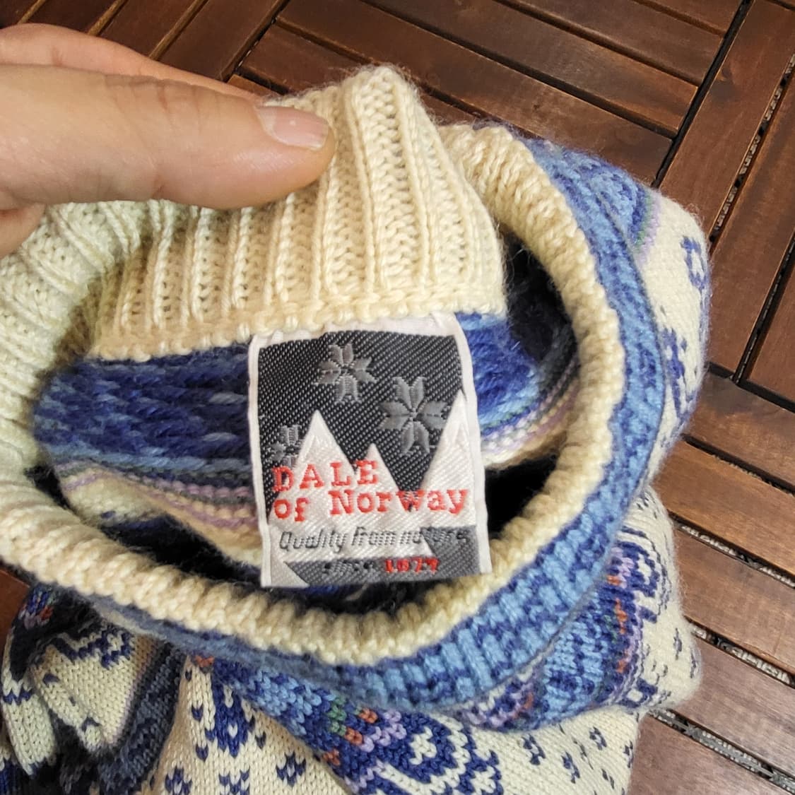 DALE OF NORWAY 데일 오브 노르웨이 노르딕 헤비 니트 (XL) 상품이미지7