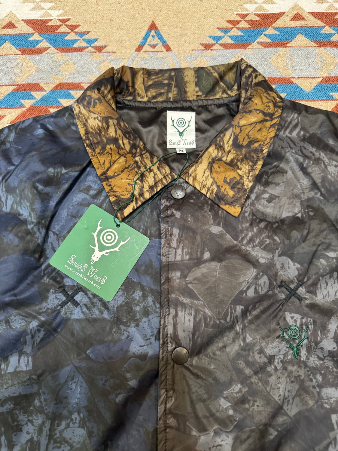 [M][100] South2 West8 남이서팔 필링 코치 자켓 상품이미지4