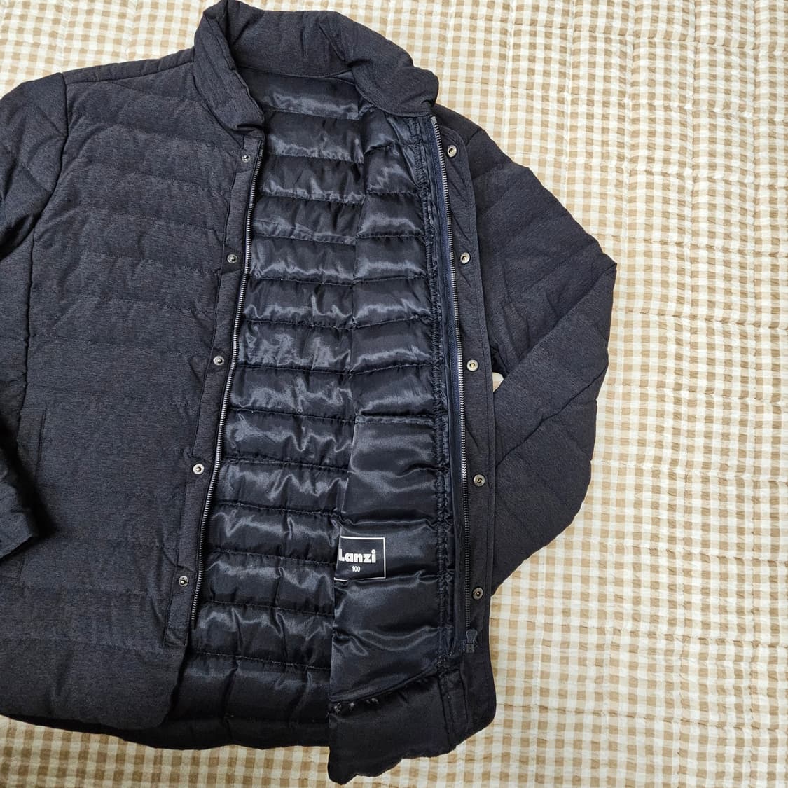 란찌 오리털 경량패딩 남자100 상품이미지5