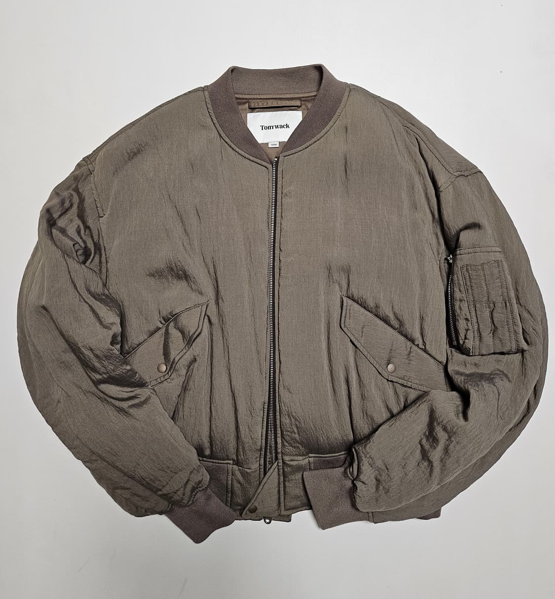토니웩 실크 MA-1 봄버 자켓 상품이미지4