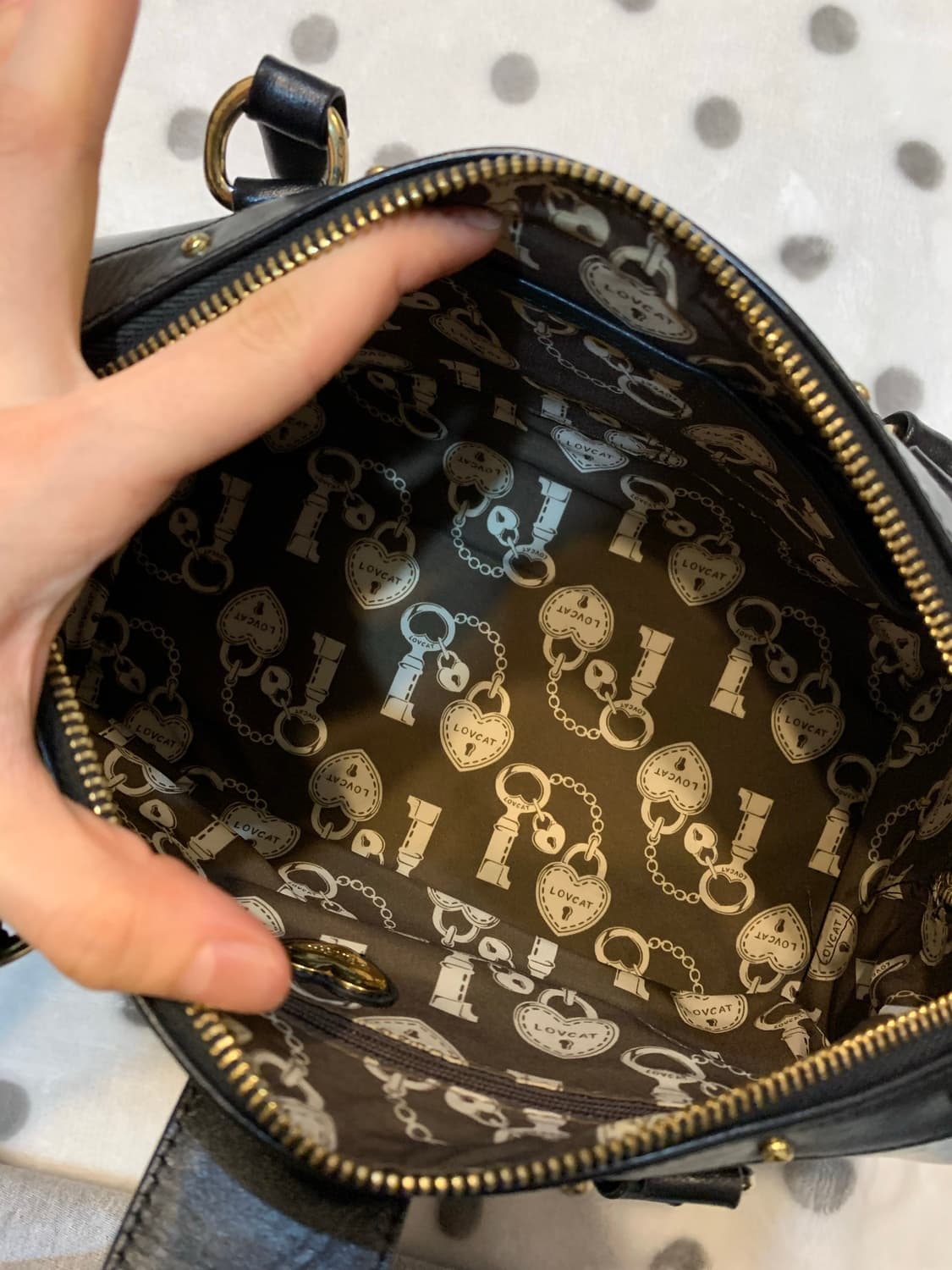 러브캣 핸드백 상품이미지4