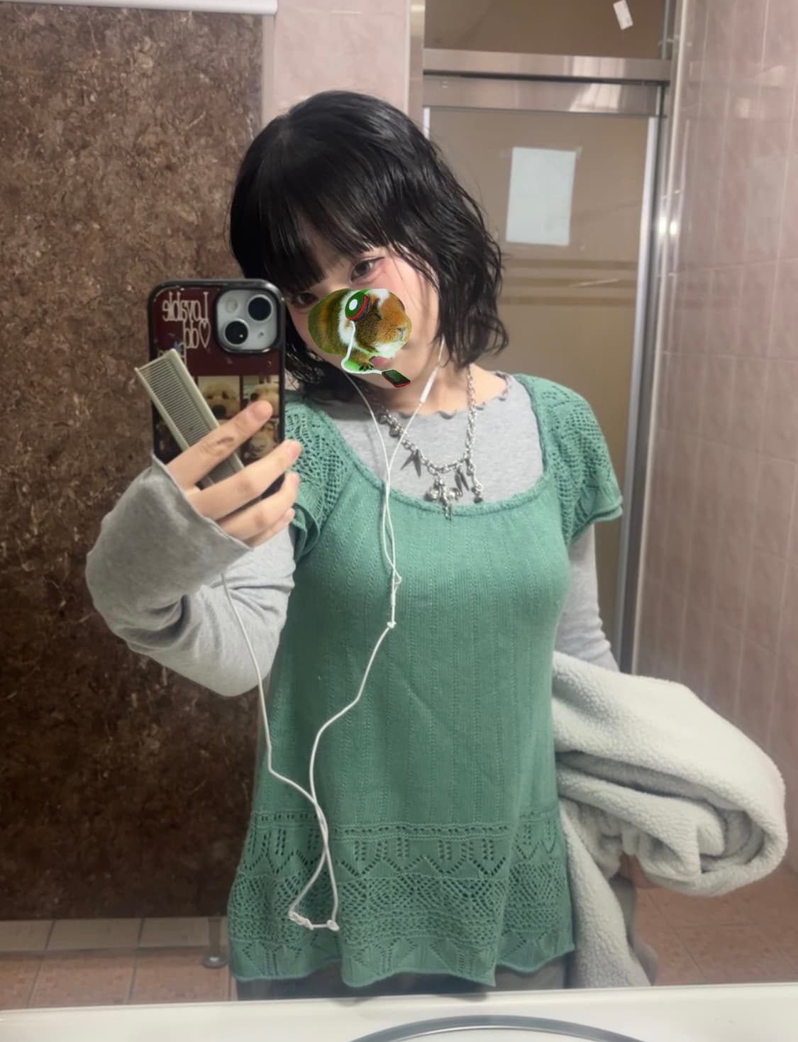 모리걸 레이어드 민트 (미니) 원피스 판매!!! 상품이미지1