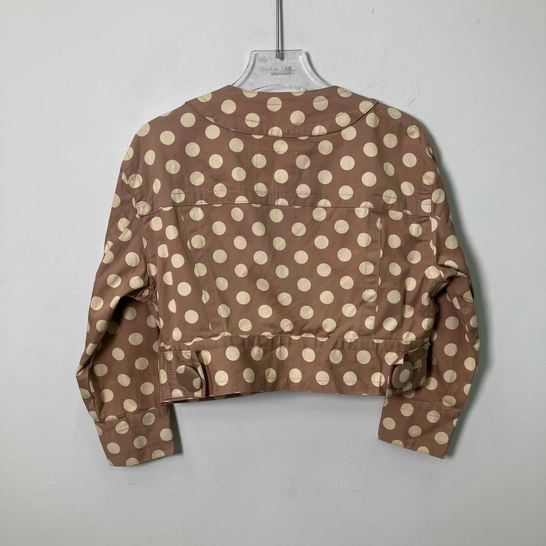 모스키노 도트 코튼 크롭 자켓 상품이미지2