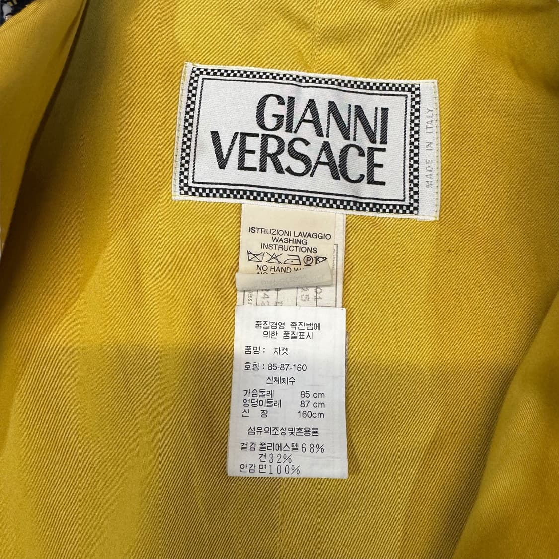 베르사체 레이디 도트 자켓 made in ITALY  상품이미지6