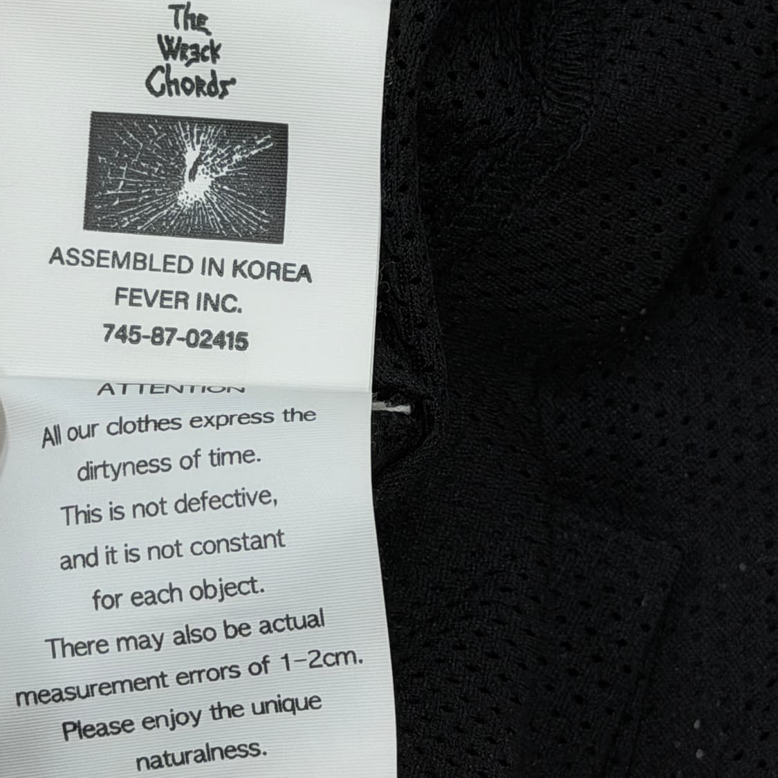 더뤡코즈 메쉬 슬리브리스 베스트 나시 블랙 2 상품이미지6