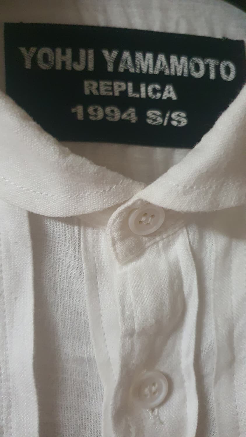 (3)요지야마모토 뿌르옴므 1994ss 레플리카 롱셔츠 상품이미지5