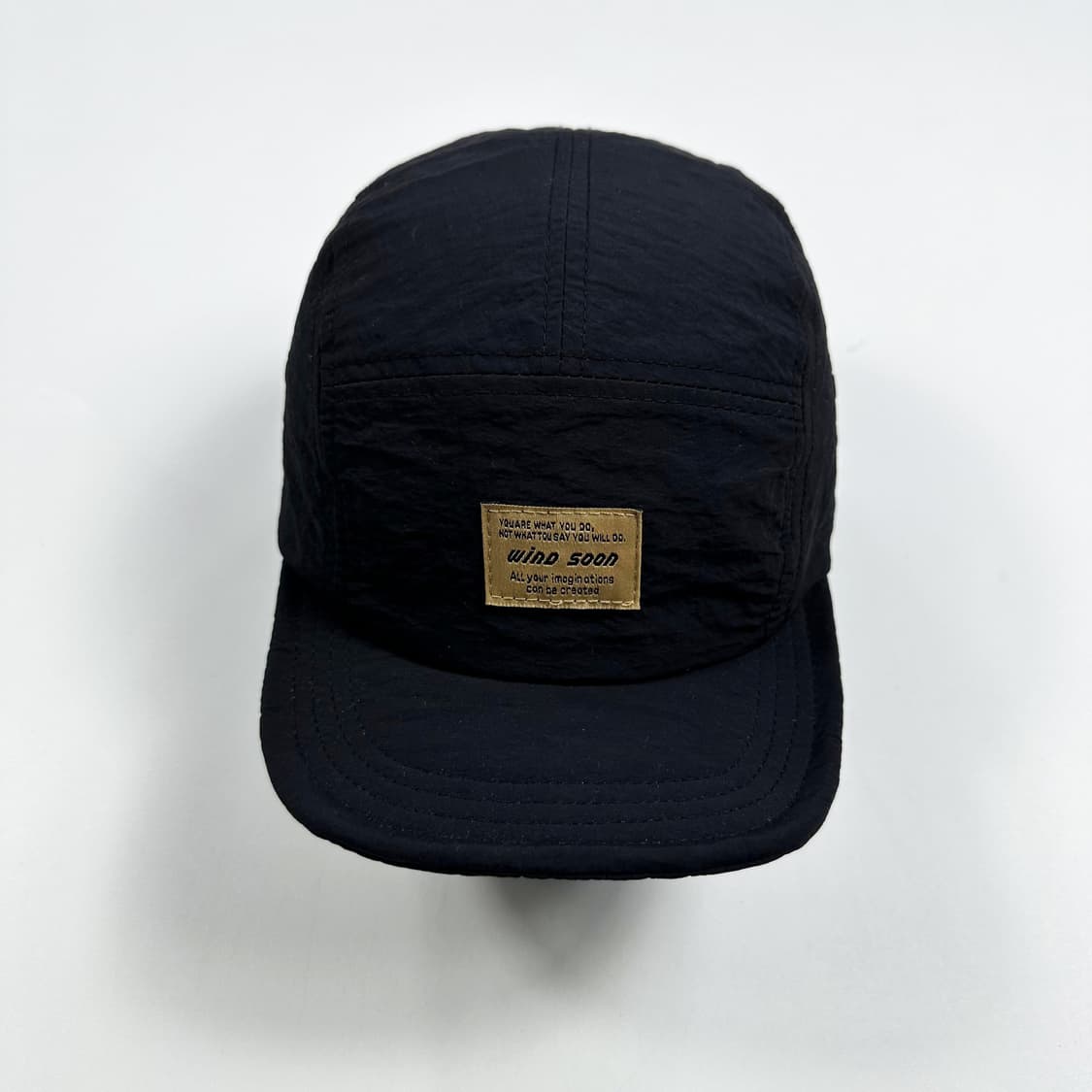 VTG 빈티지 나일론 블랙 볼캡 모자 상품이미지2