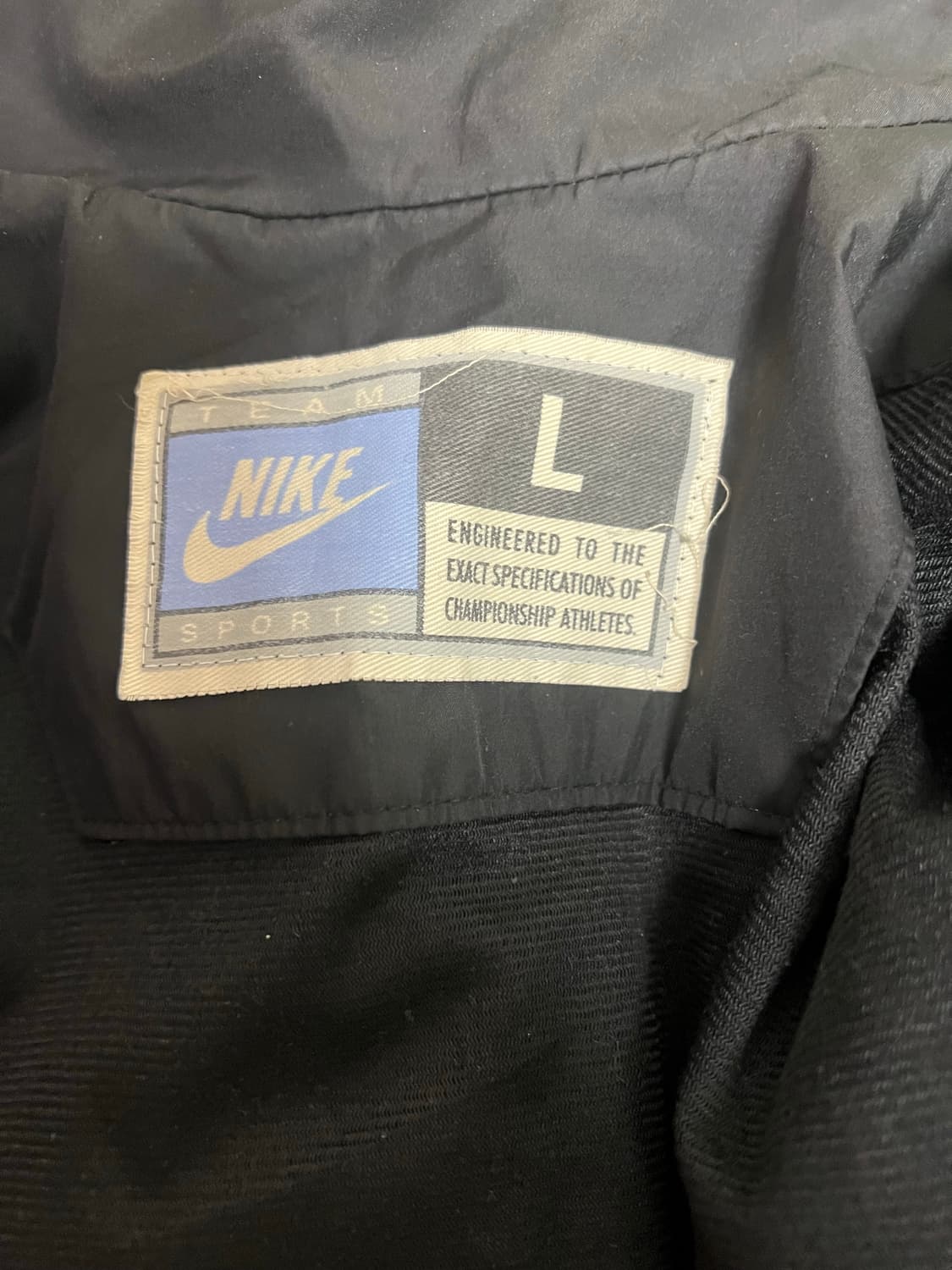 90s 나이키 올드스쿨 빈티지 사이드라인 솔로 스우시 바람막이 상품이미지3