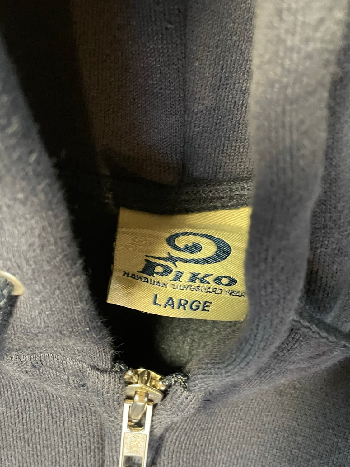 빈티지 piko 후드집업 네이비 상품이미지6