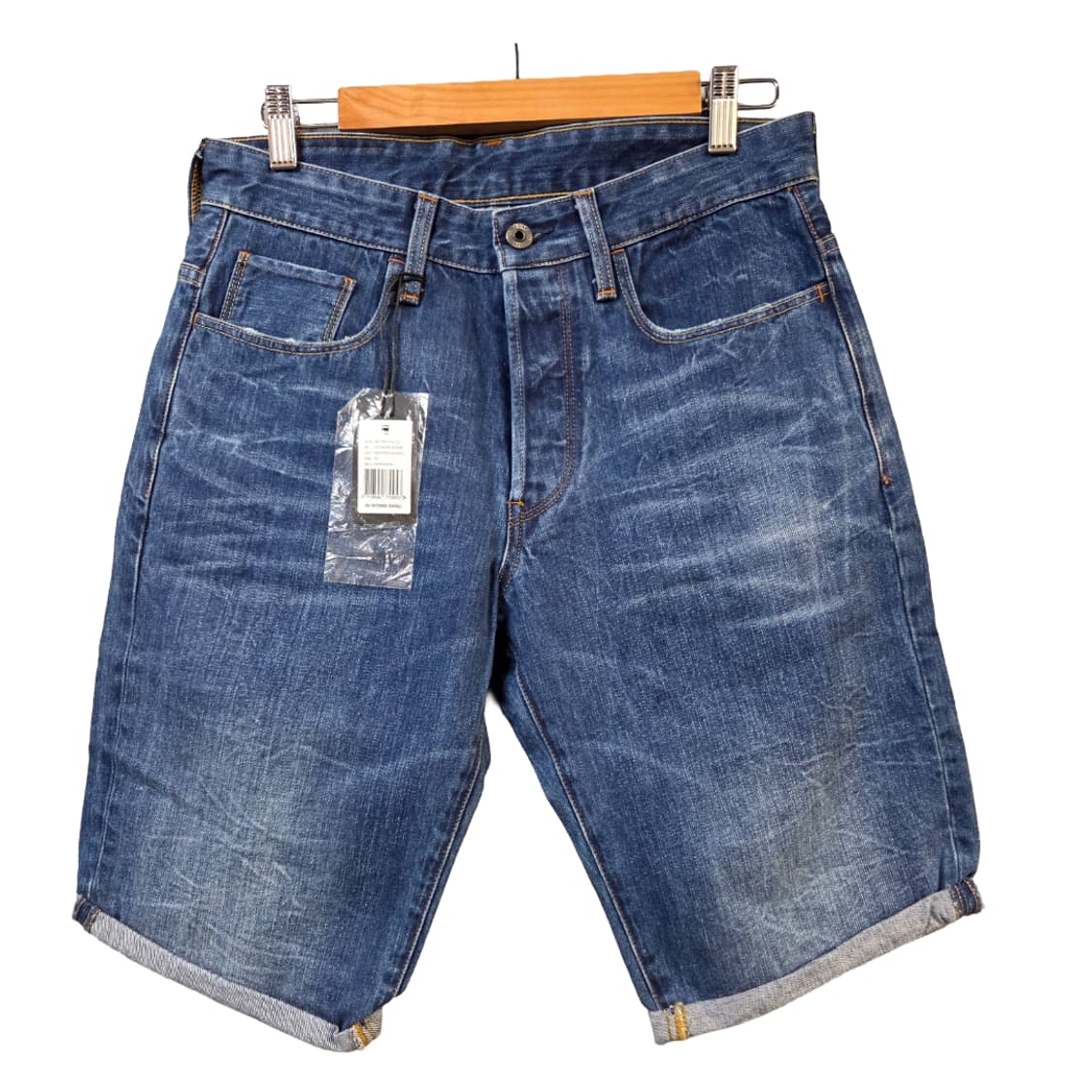 G-STAR RAW 롤업 데님 반바지(30)남여공용 상품이미지1