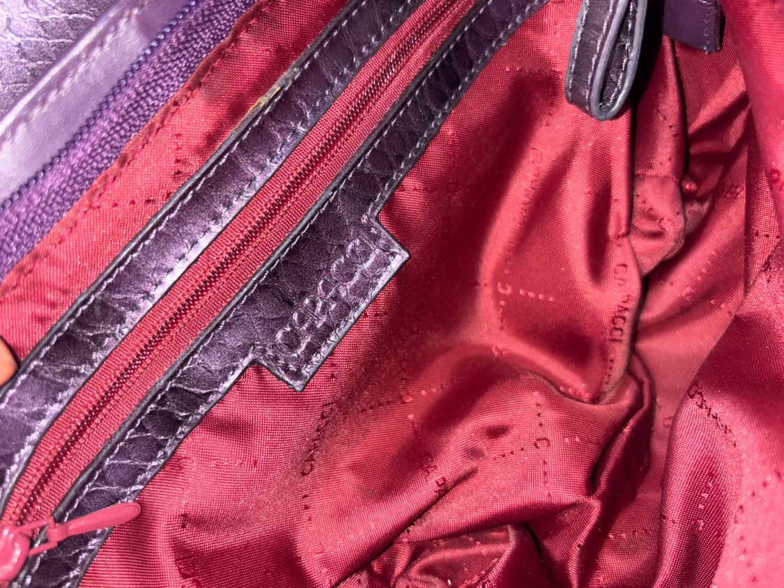 🚨연말세일🚨Capacci purple shoulder bag 상품이미지4