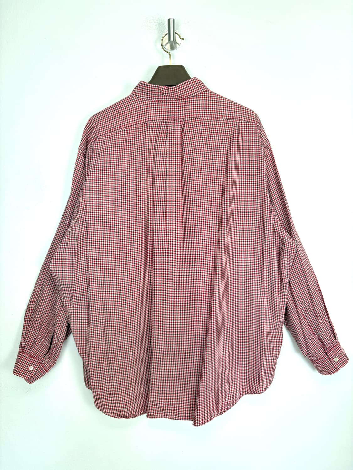 [5XL]POLO 레드체크 긴팔 셔츠 상품이미지7