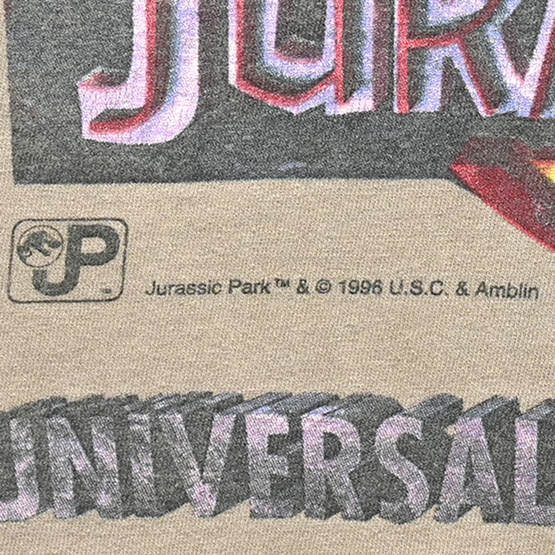 90s Jurassic Park 쥬라기 공원 빈티지 티셔츠 상품이미지4