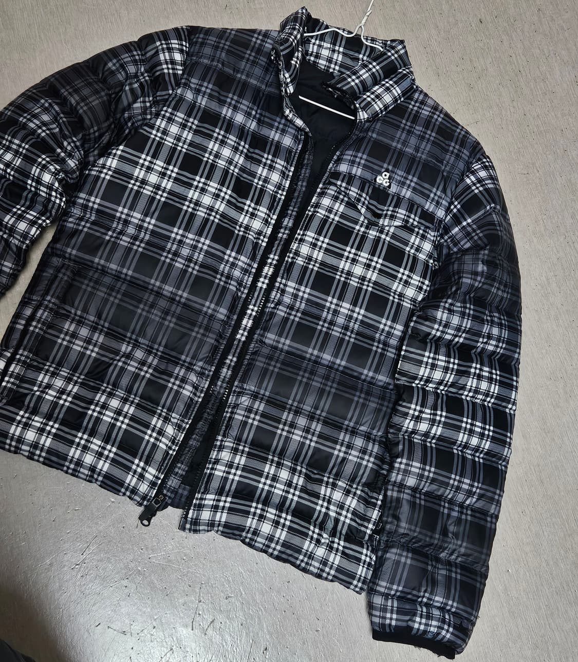 나이키 acg 타탄체크 패딩/경량패딩 /구스패딩 상품이미지1