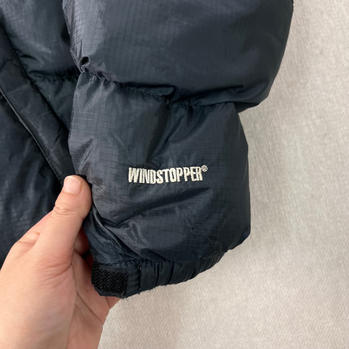 95 노스페이스 서밋시리즈 윈드스토퍼 700 드롭 패딩 상품이미지6