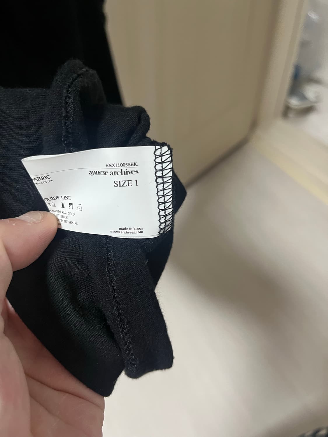 아넥스 아카이브 티셔츠 1사이즈 상품이미지6