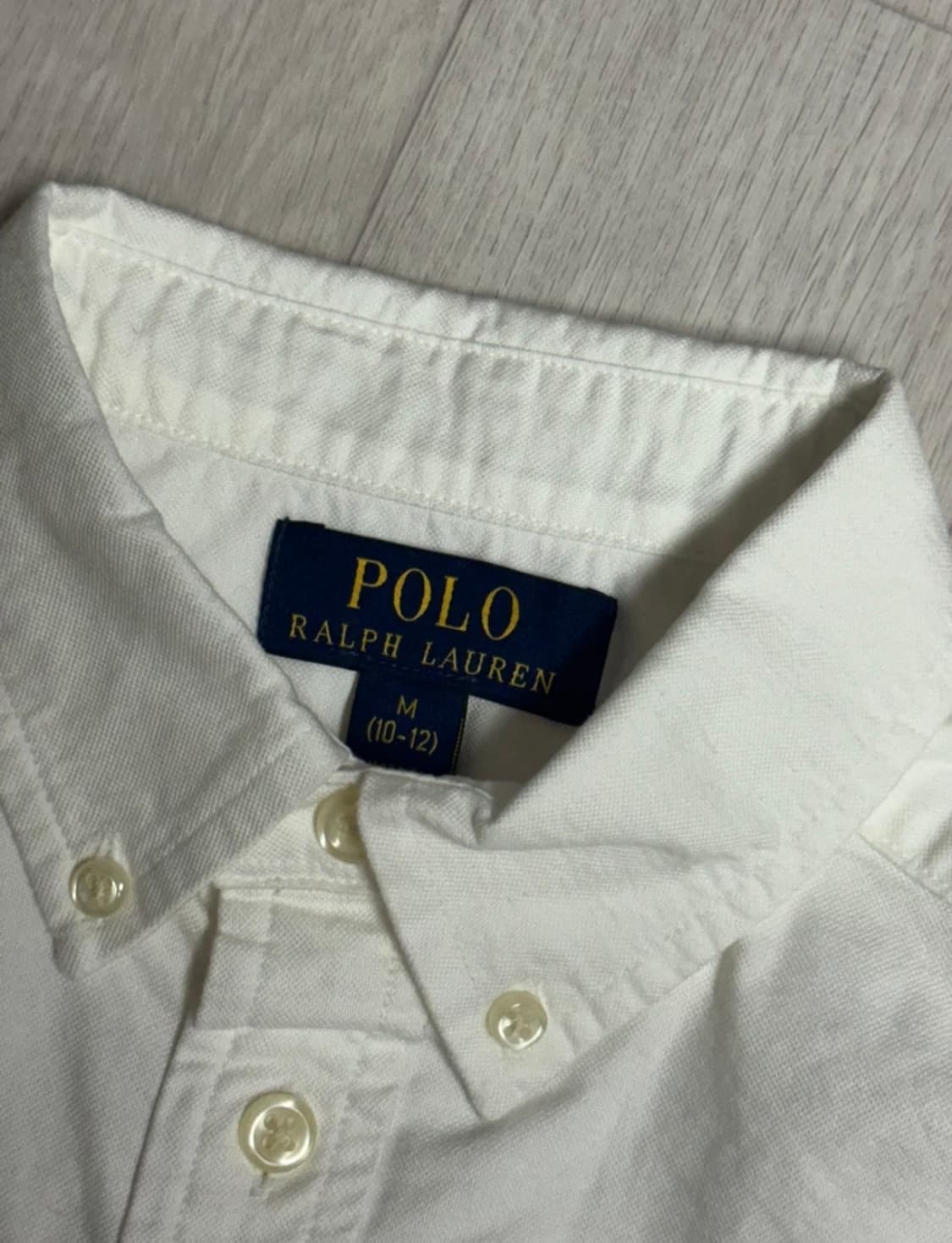 폴로랄프로렌 보이즈 셔츠 미디움 새상품 상품이미지1