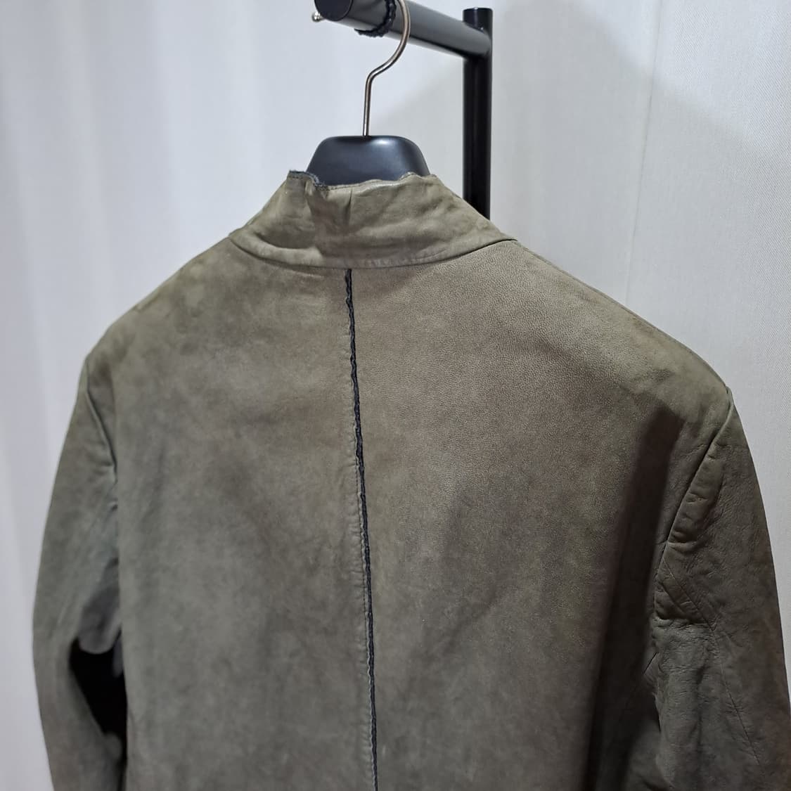 (택포) 코오롱시리즈 누벅 양가죽 모 안감 블레이저 105 B492 상품이미지6