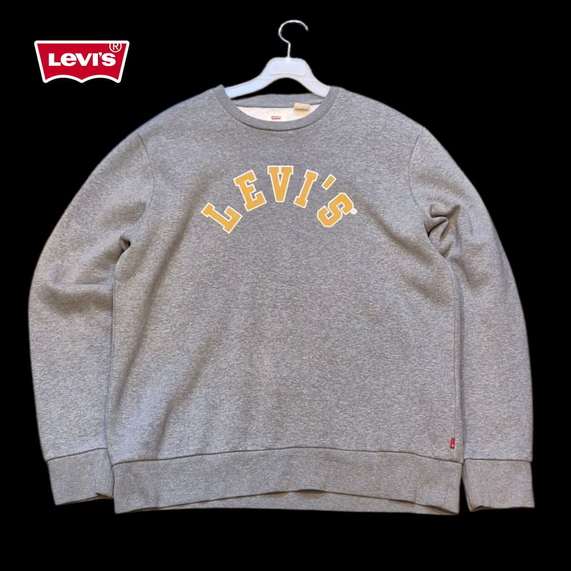 M~L 리바이스 그레이 맨투맨  상품이미지1