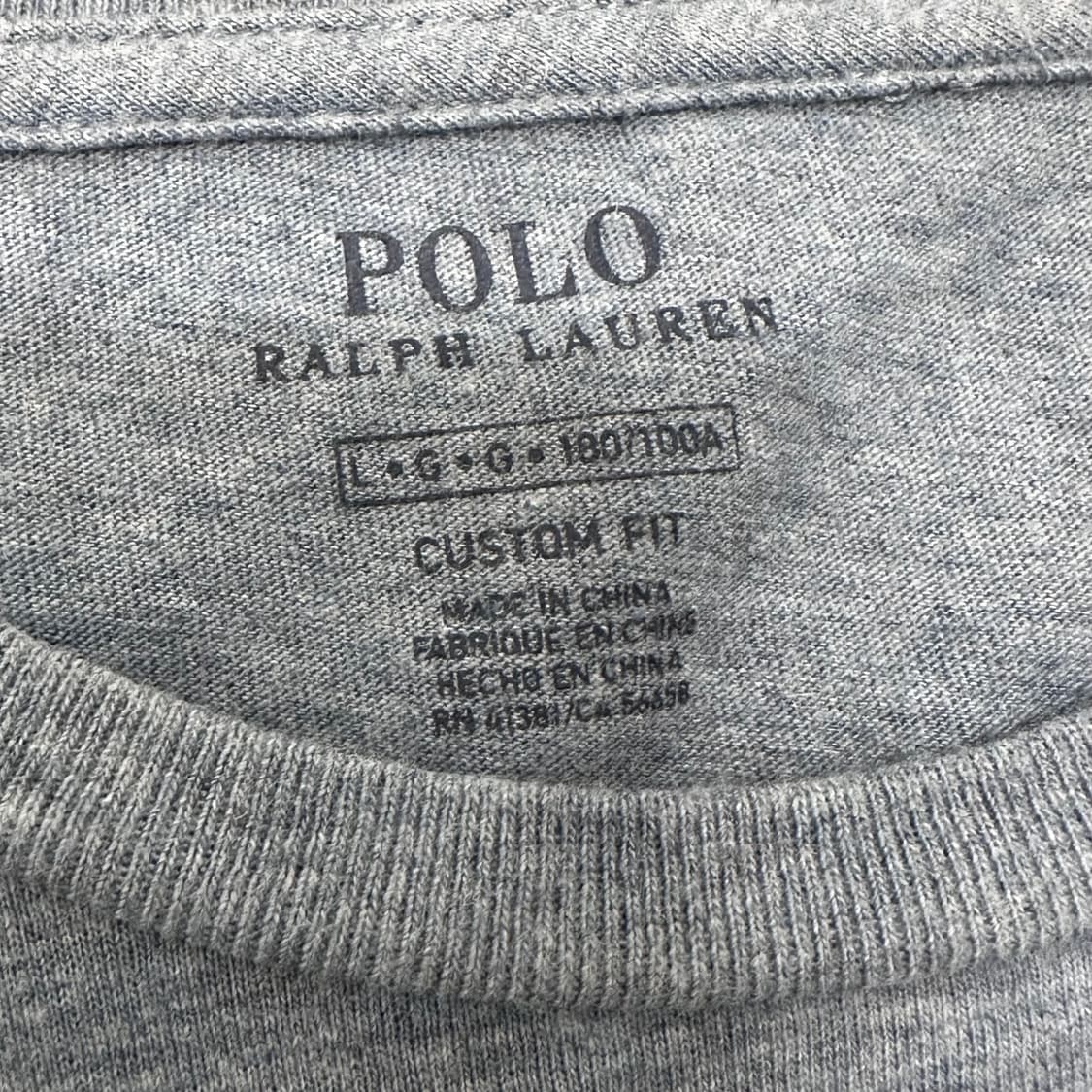 POLO 폴로 랄프로렌 긴팔티셔츠 커스텀핏 L 상품이미지4