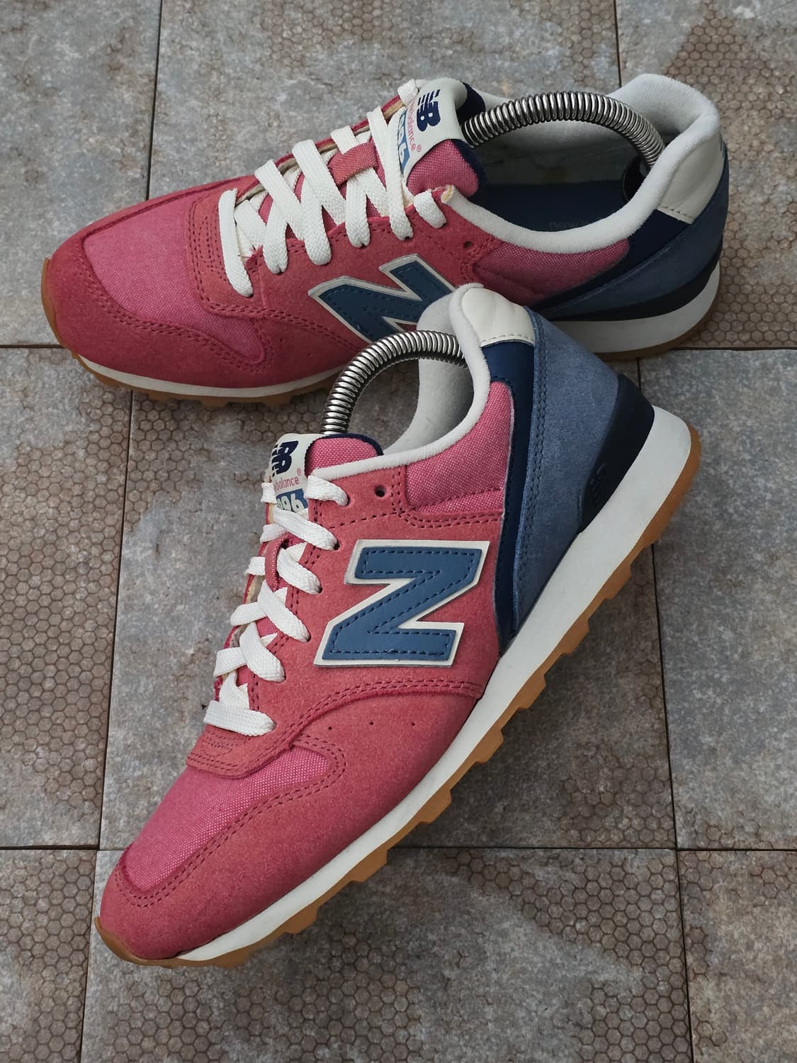 (240)뉴발란스 996 핑크 네이비  상품이미지3