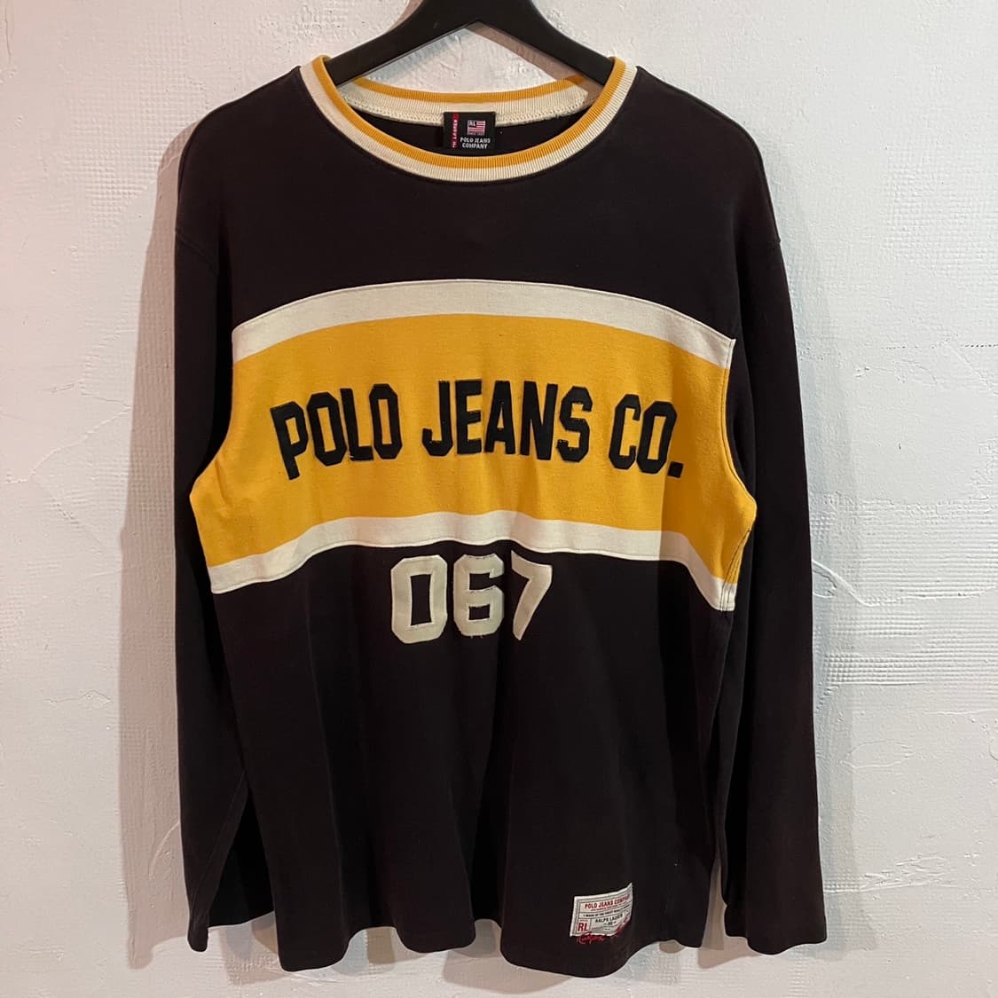 폴로 진 빅로고 럭비 맨투맨 상품이미지2