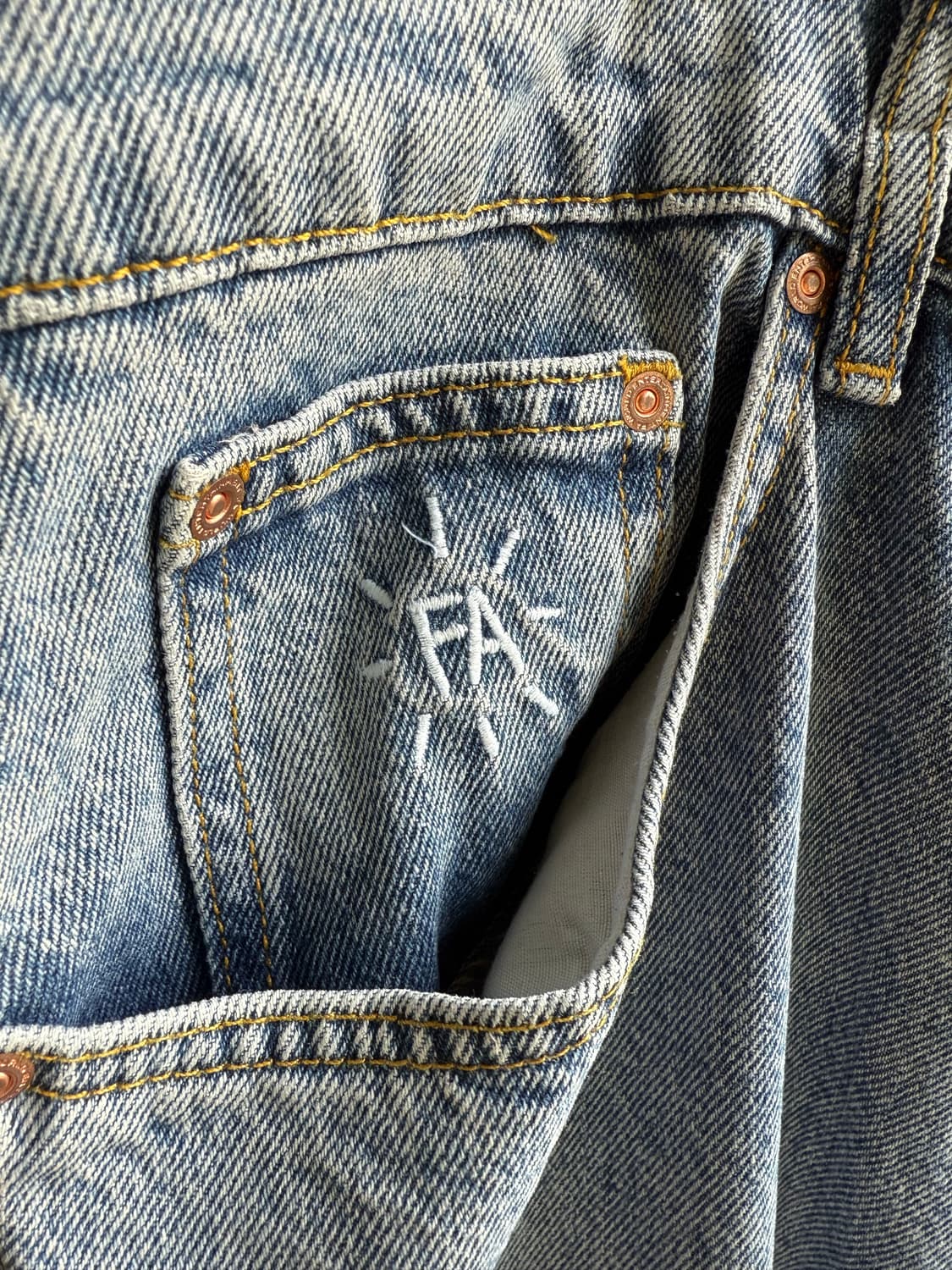 퍼킹어썸 fecke baggy denim 32 상품이미지3