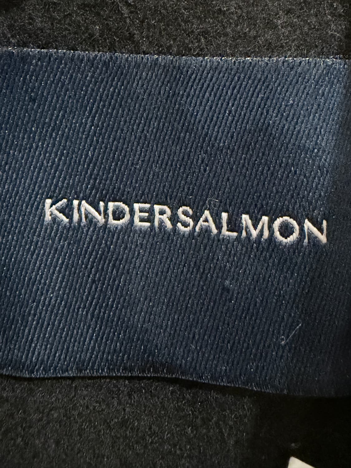 킨더살몬 울 캐시미어 블렌드 코트 상품이미지5