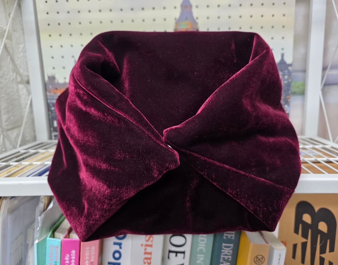 MM6 메종마르지엘라 벨벳 트라이앵글백 재패니즈백 토트백 숄더백 GD85 상품이미지6