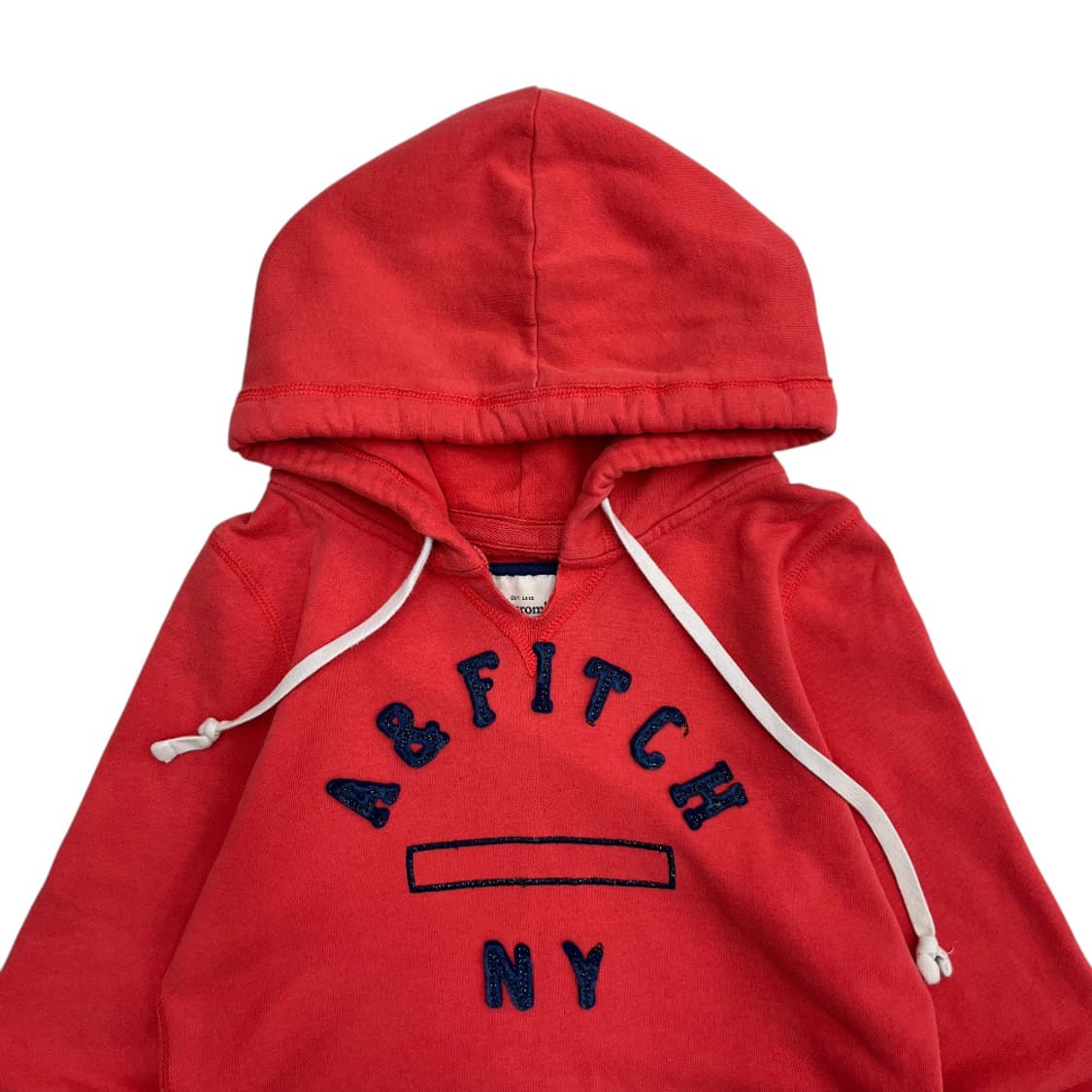 아베크롬비 네이비 센터로고 코랄 후드 S 상품이미지4