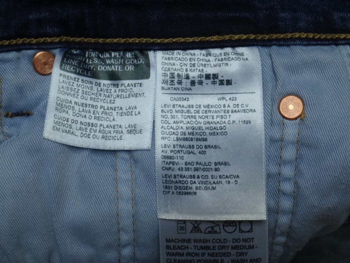 (28인치) Levis 리바이스Lot502 COOL 테이퍼드 상품이미지9