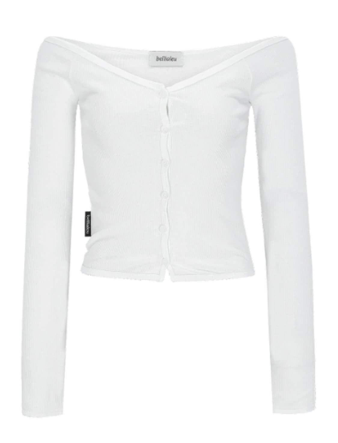 벨리아르 가디건 화이트 상품이미지1