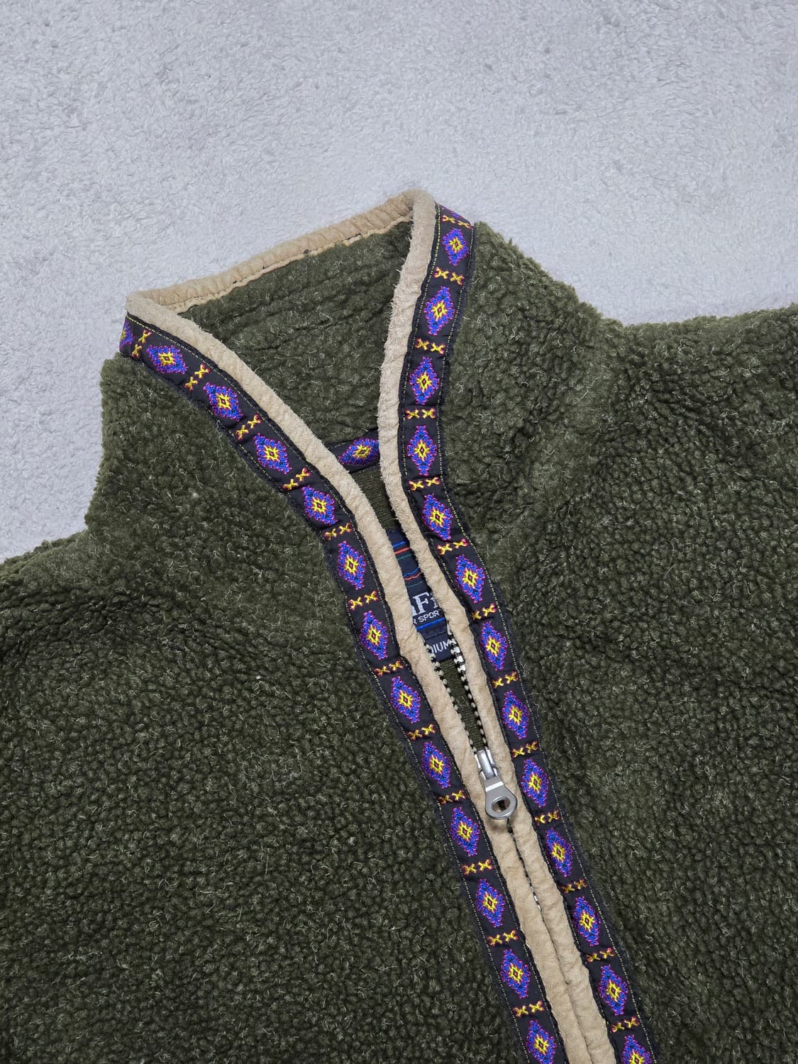 Penfield 펜필드 올리브 플리스 집업 자켓 M 상품이미지2