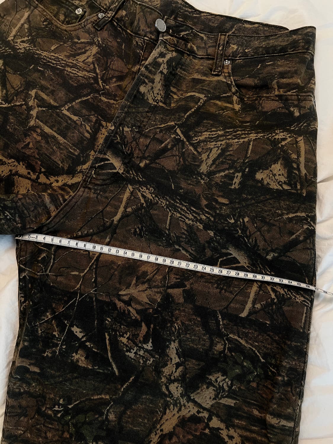 shapesUSA 카모 와이드 레그 데님 / 30 상품이미지8