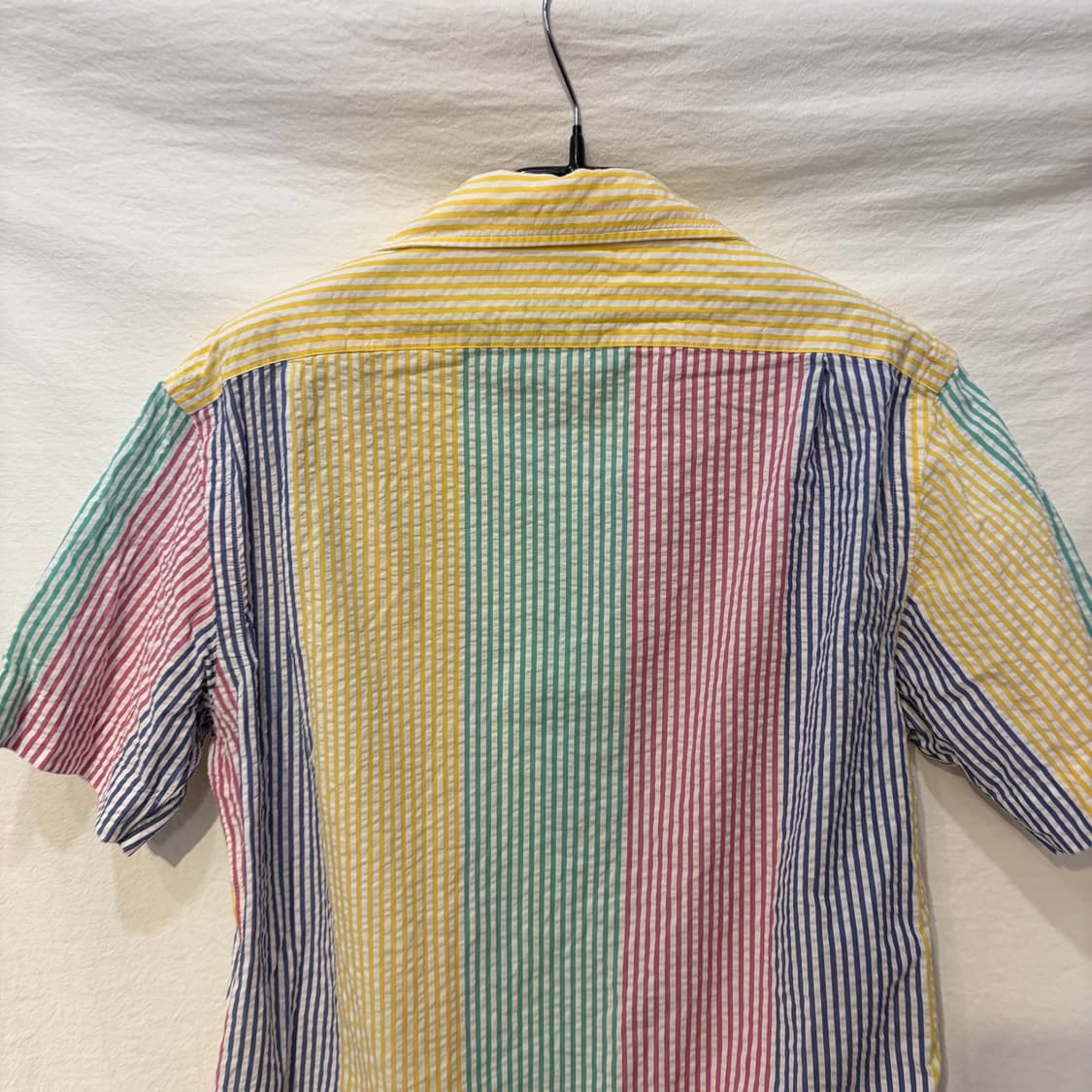 폴로 랄프로렌 스트라이프 시어서커 셔츠 큐알인증 상품이미지6