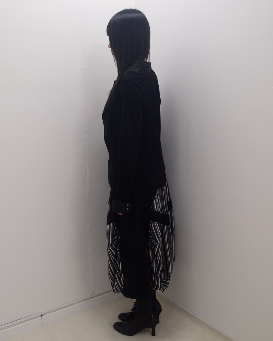 Thin layered jacket stud button blouse 상품이미지6