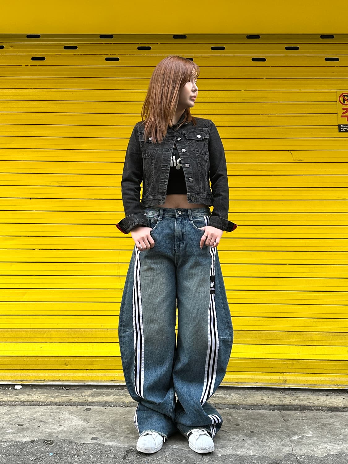 폴로 랄프로렌 데님 트러커 자켓 블랙 XS 상품이미지3