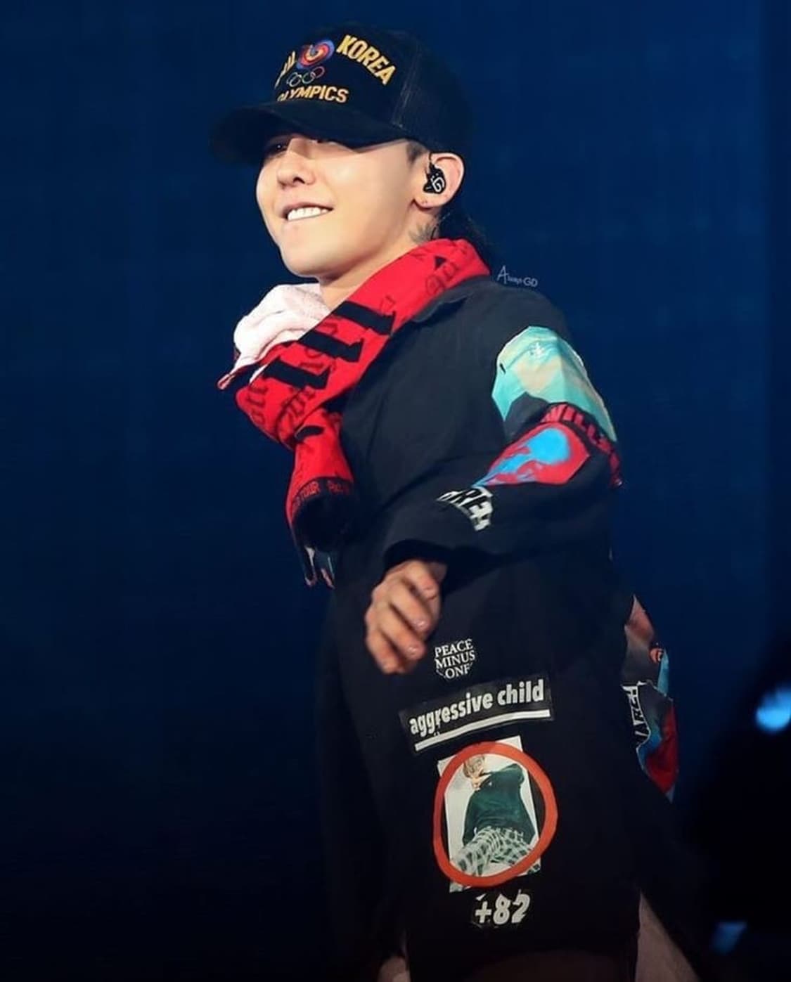 지드래곤 motte 3 월드투어 스카프 상품이미지1