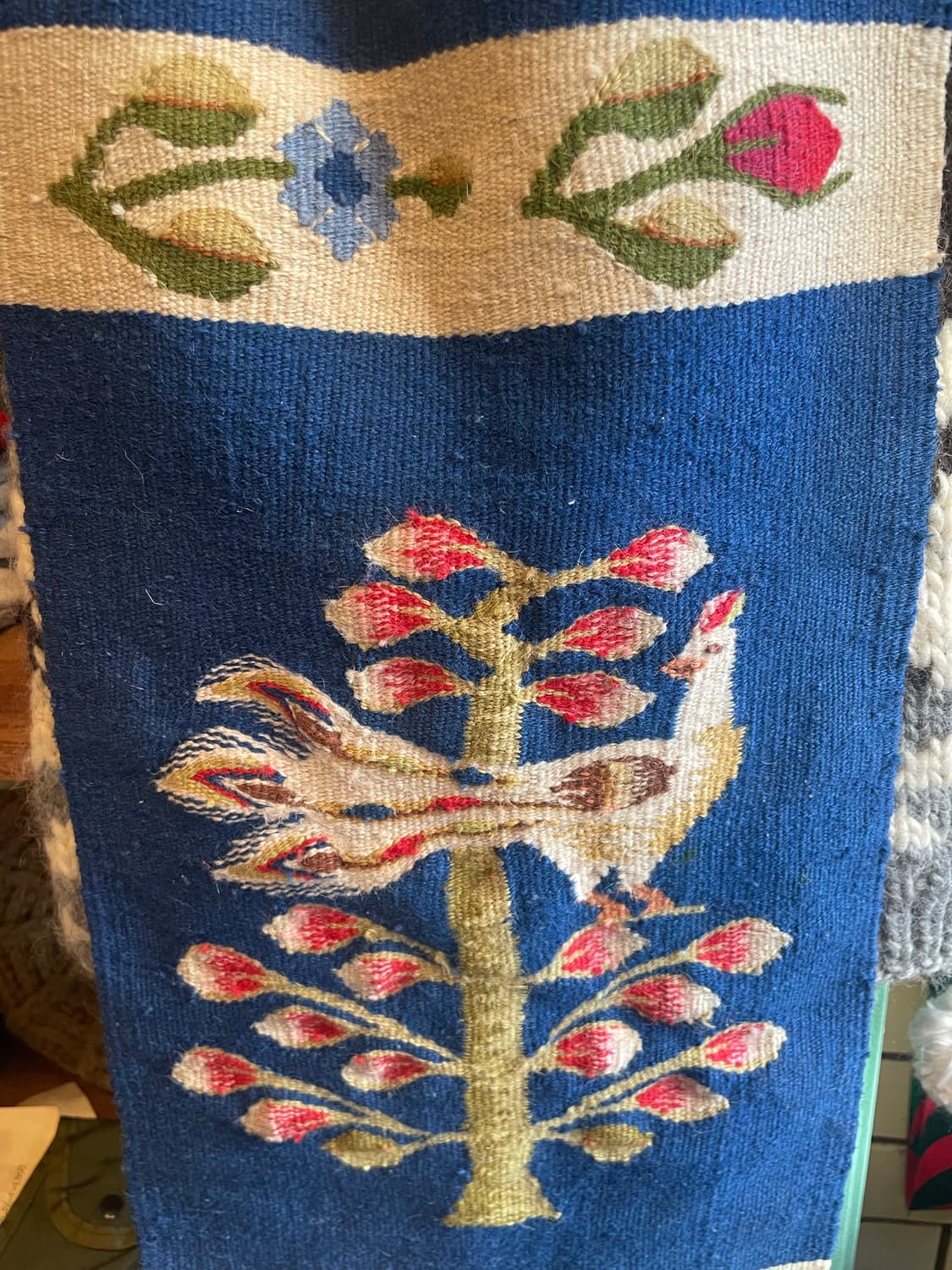 Vintage Hand Woven Wool Rug 상품이미지5