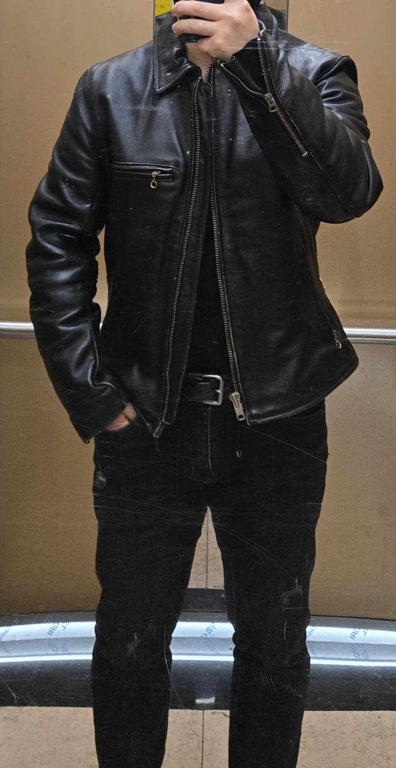 Vanson Leathers 밴슨 9D 가죽 자켓 상품이미지10