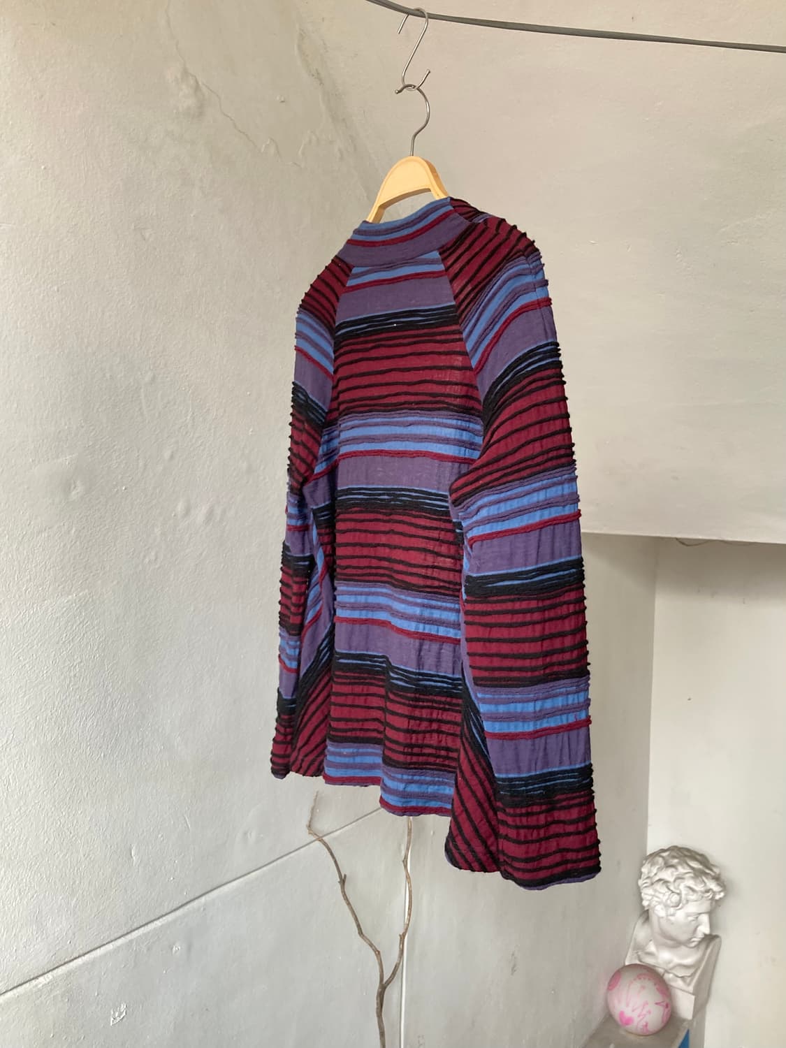 케이블 코튼 러플 울 숏자켓  상품이미지7