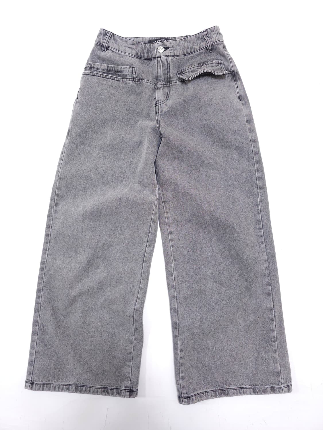 앤드왕 백 커팅 데님 팬츠 상품이미지4