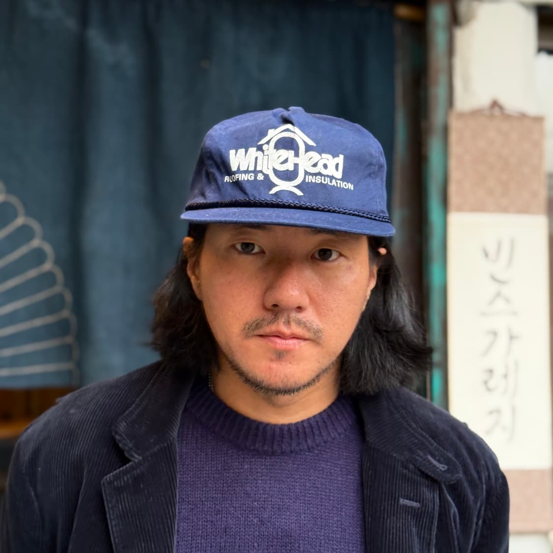 Showcase S.J 자수 트러커 캡 OS 상품이미지6