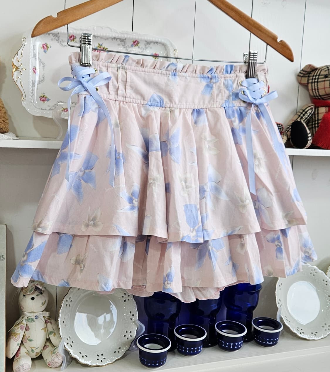 리즈리사(LIZ LISA) 플라워 캉캉 스커트 상품이미지2