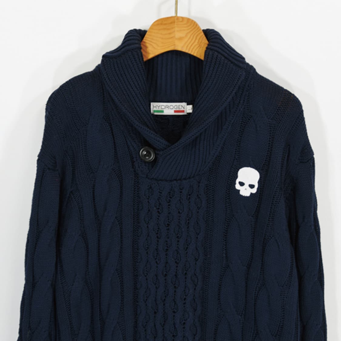 HYDROGEN 스컬케이블니트 상품이미지3